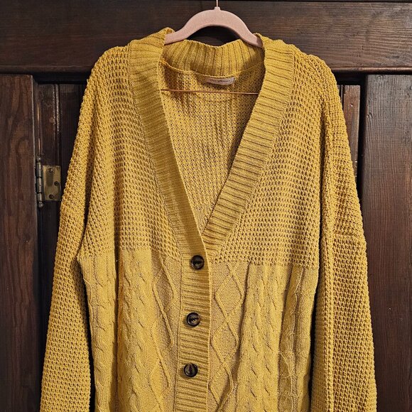 Ces Femme Cardigan / Sunflower Yellow / Sz XL - Picture 1 of 8